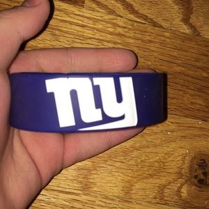 NEW YORK GIANTS THICK BLUE BRACELET