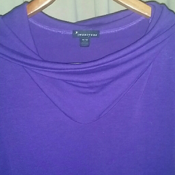 Short purple dress - Picture 2 of 4