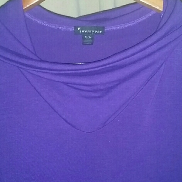 Short purple dress - Picture 3 of 4