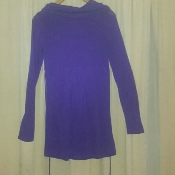 Short purple dress - Picture 4 of 4