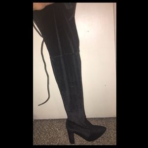 Simmi London thigh high suede boots