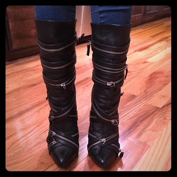 Zigi Girl Easy Rider Black Boots