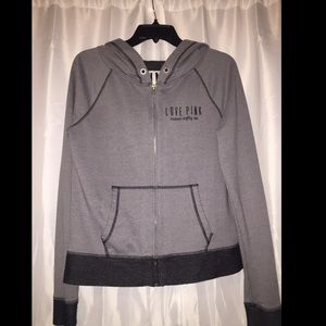 Victoria secret sweatshirt zip up