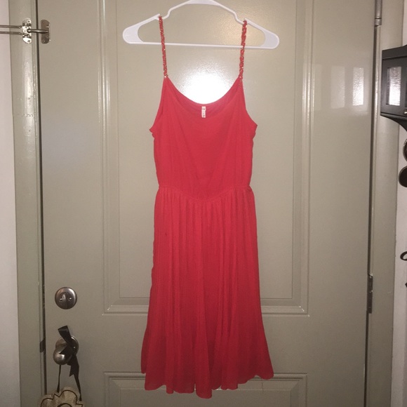 Sexy red dress