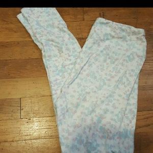 Lula roe flower leggings