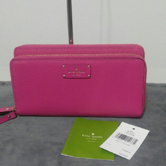 Kate Spade Anita Wallet Pink Grove Street Anita Kate Spade