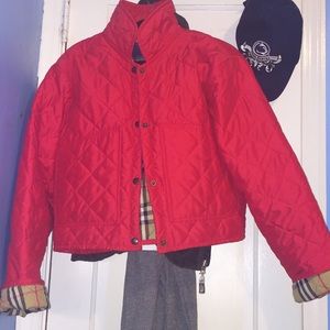 Burberry London New York Paris Quilted Jacket