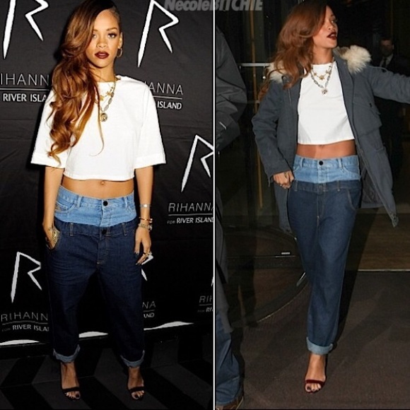 cropped jeans river island