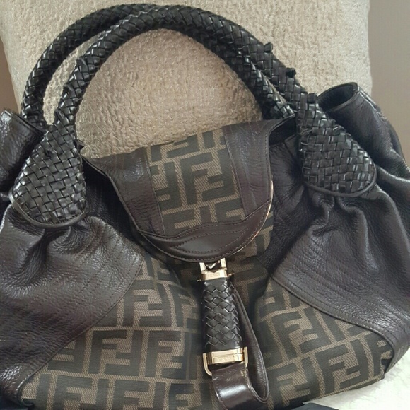 authentic fendi spy bag