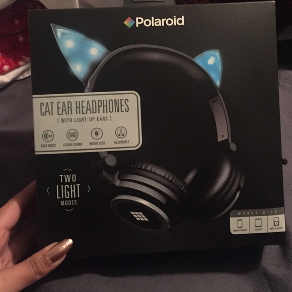 Polaroid Cat ear Headphones!!