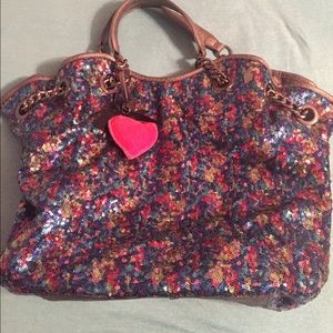 Betsey Johnson Sequin Bag *PRICE REDUCED*