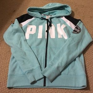 VS PINK full zip hoodie