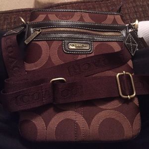 faux coach cross body