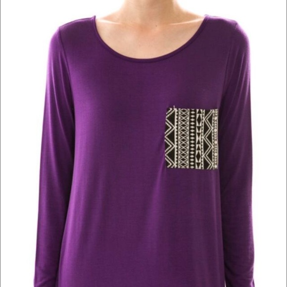 Purple tunic 💕