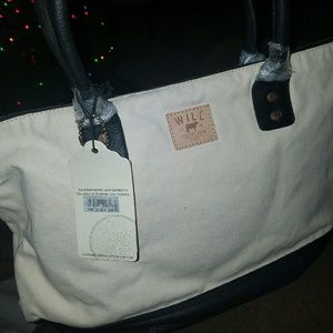 WILL leather goods canvas tote