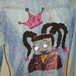 RUGRATS SUZIE inspired custom denim jacket