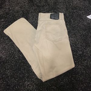 LEVIS 514 khaki pants