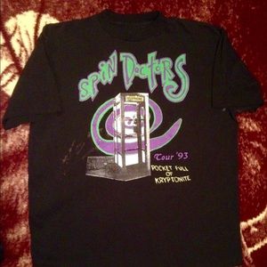 Genuine 90's Vintage Spin Doctors Tour Shirt