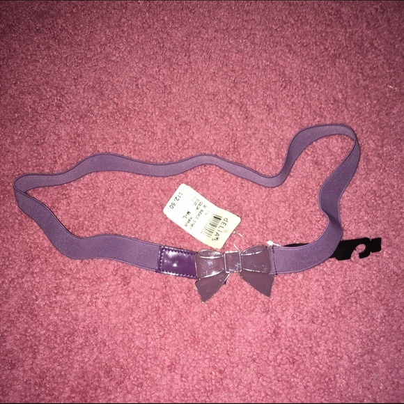 💜 Purple bow belt 💜 - Picture 3 of 3