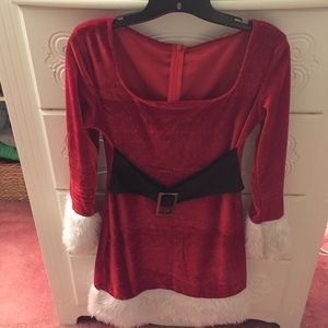 Women's Santa Costume with hat