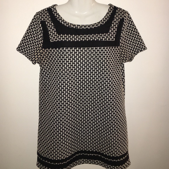 Black and White anthropologie Dress