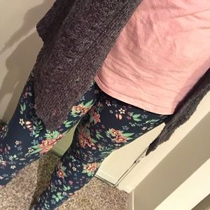 LulaRoe floral leggings
