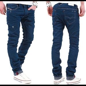Diesel Thanaz slim-skinny blue jeans size W29 L30