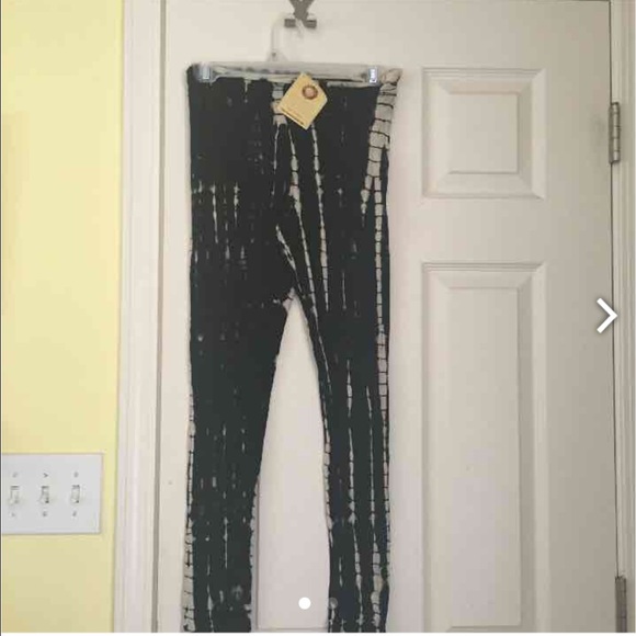 Tie dyed tights