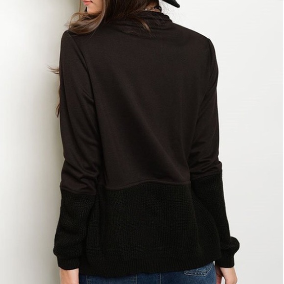 black open cardigan - Picture 2 of 4