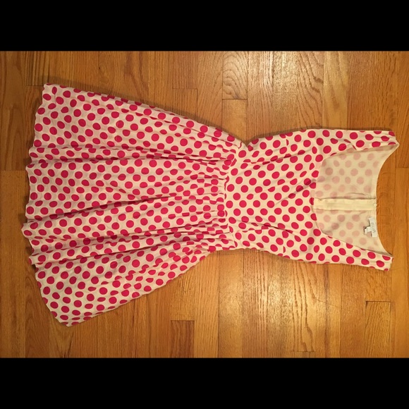 Polka Dot Mini Dress - Picture 1 of 3