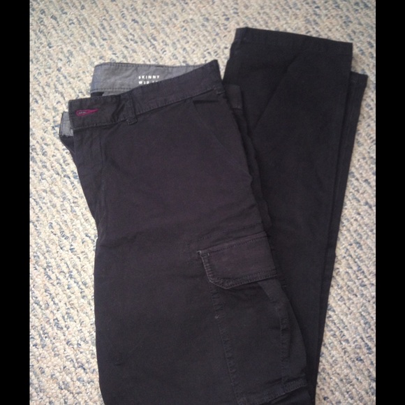 Men's Black Cargo Pants