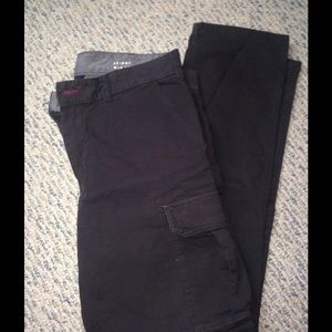 Men's Black Cargo Pants