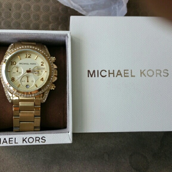 Authintic MK Gold  womens watch