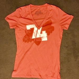 FOX WOMEN’S VNECK SS TSHIRT