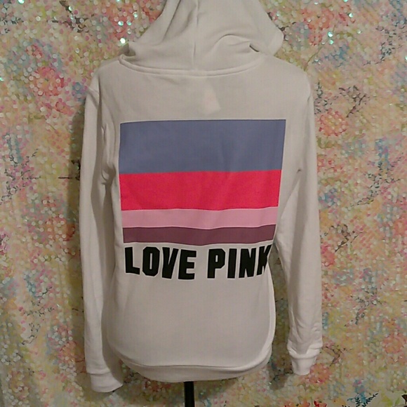 NWT PINK Perfect Quarter Zip Hoodie