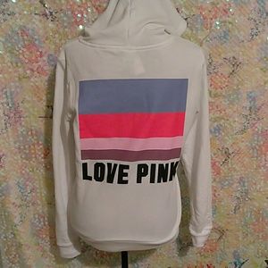 NWT PINK Perfect Quarter Zip Hoodie