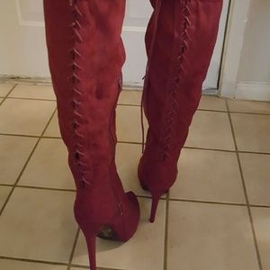Over the knee boots