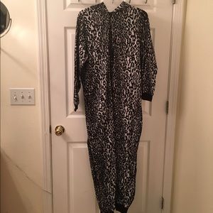 NICK AND NORA LEOPARD ONESIE