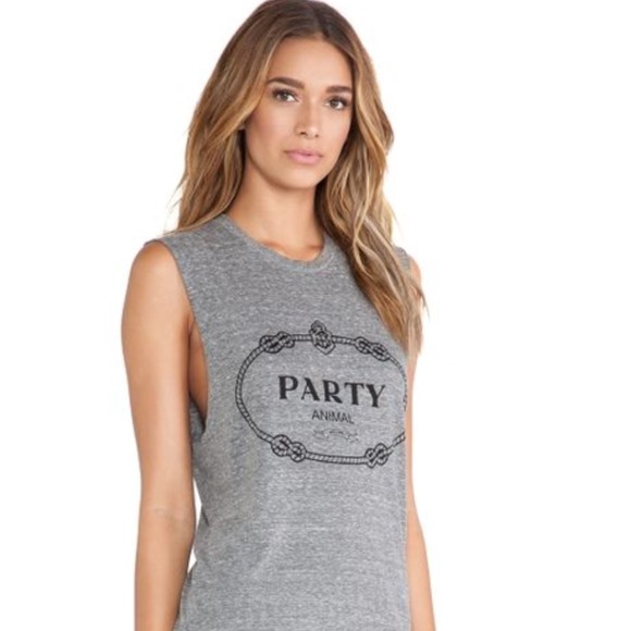 Brian Lichtenberg Party Animal Tank Grey XS