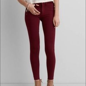 Maroon Jeggings