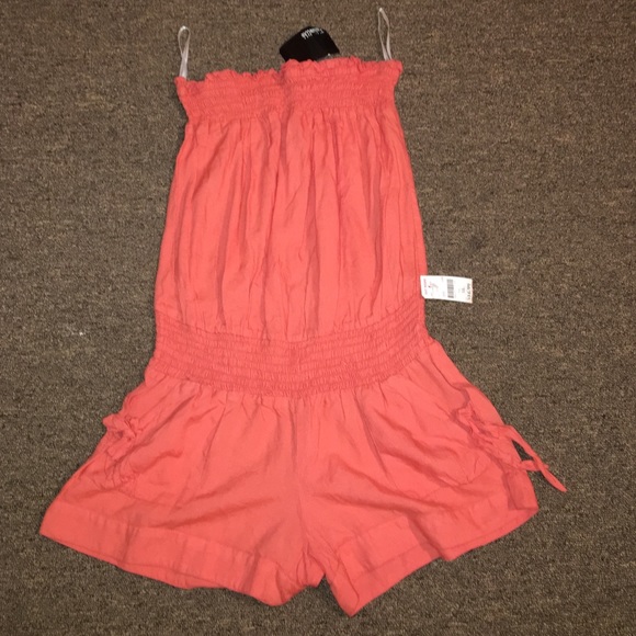 Coral Romper