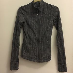 Lulu lemon grey zip up