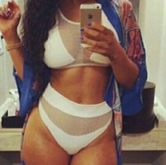 White 2Piece Swimsuit