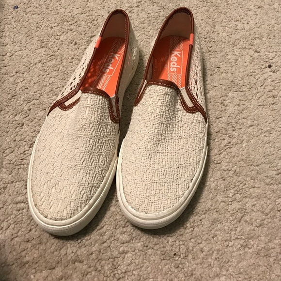 LIMITED EDITION LACE KEDS SLIP ONS