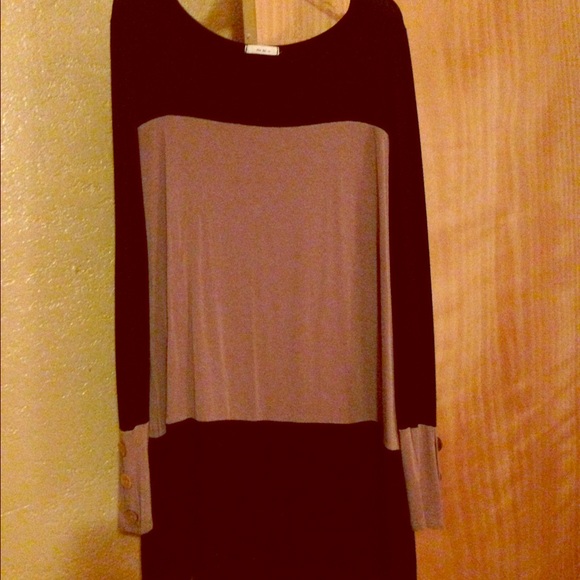 Brown/Black Tunic.