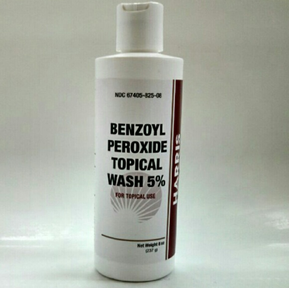 5% Benzoyl Peroxide Acne Face Wash  8oz