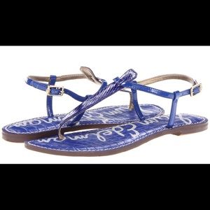 Sam Edelman 'Gigi' Sandals - Cobalt Blue, size 7