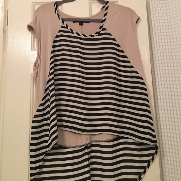 Black/Tan top