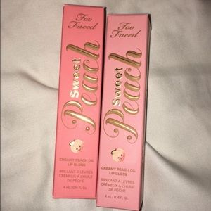 TOO FACED PEACH COLLECTION LIP GLOSSES