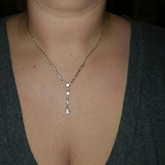 Claire's Jewelry Fake Diamond Necklace Poshmark